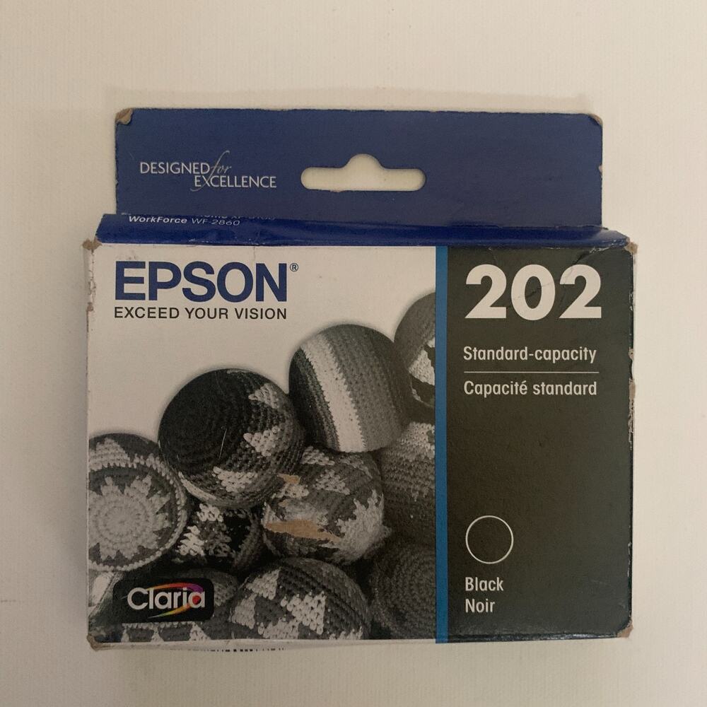 Epson 202 Black Noir EXPIRATION DATE 2/2026 New